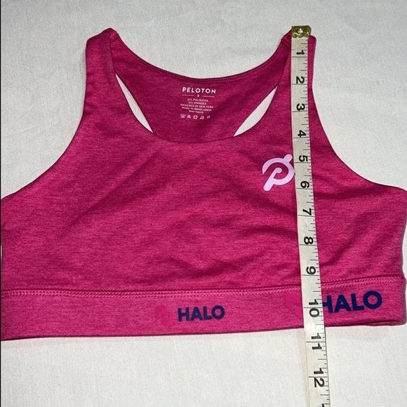 Peloton Heathered Strappy Sports Bra, S - Picture 6 of 11